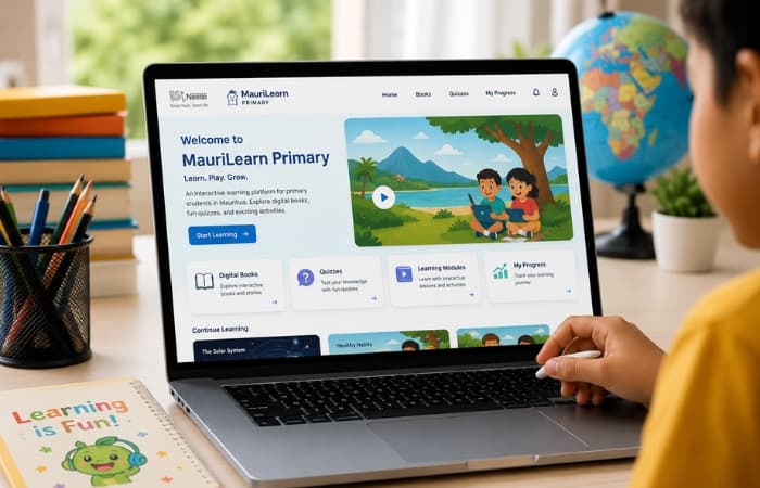 Interactive Digital Learning Platform for Primary Education