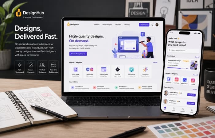 On-Demand Design Marketplace App Development