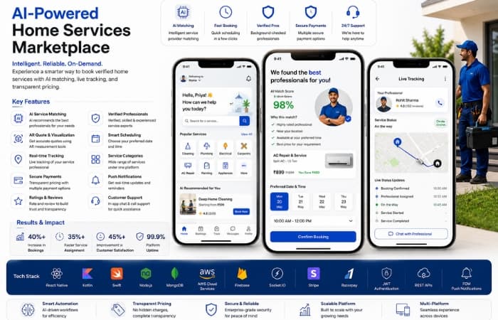 AI-Powered Home Services Marketplace Platform